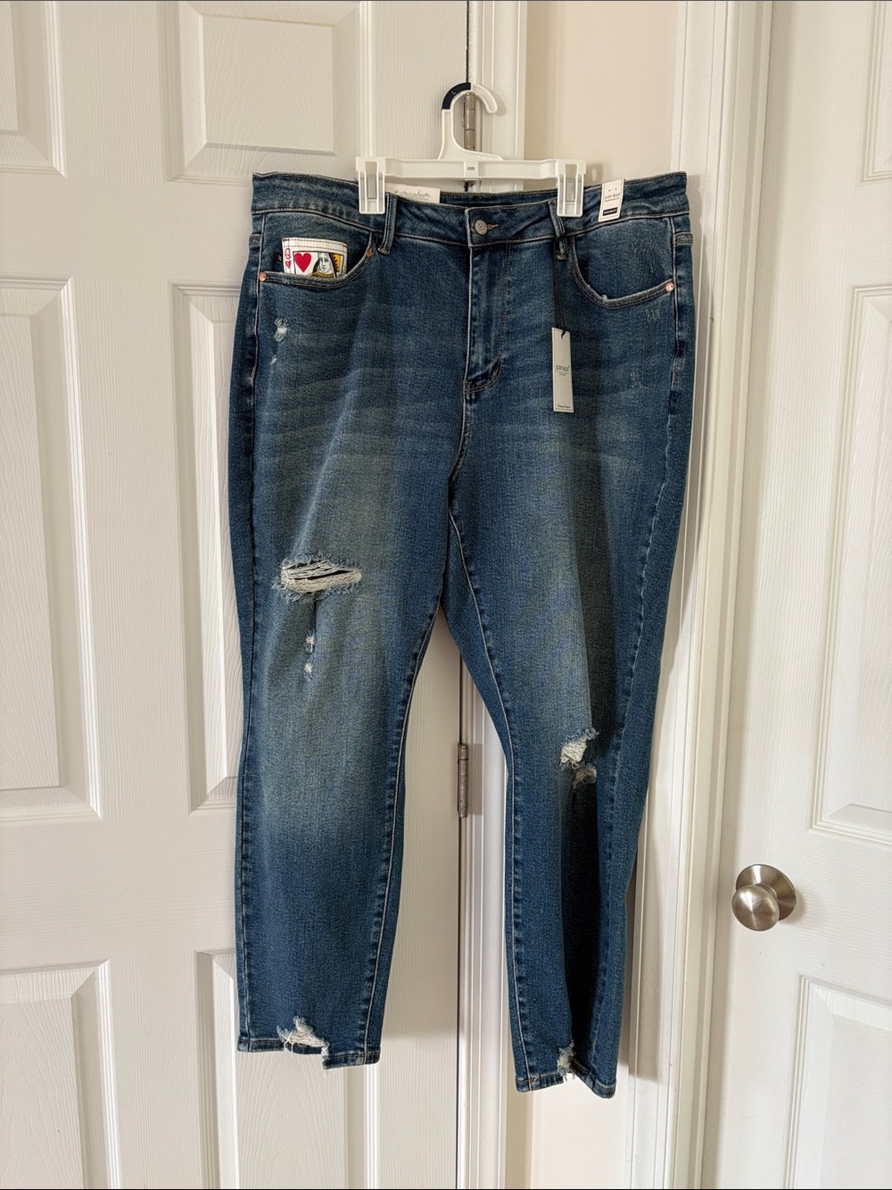 Judy Blue High Waist Queen Hearts Jeans